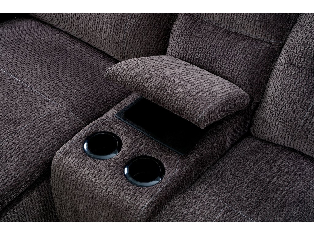 Sectional w/ Console - image 1