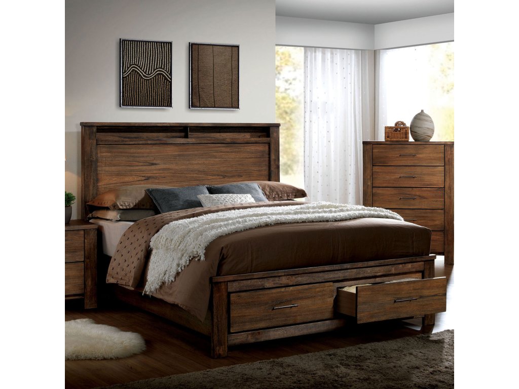 5 Pc. Queen Bedroom Set w/ Chest - image 3