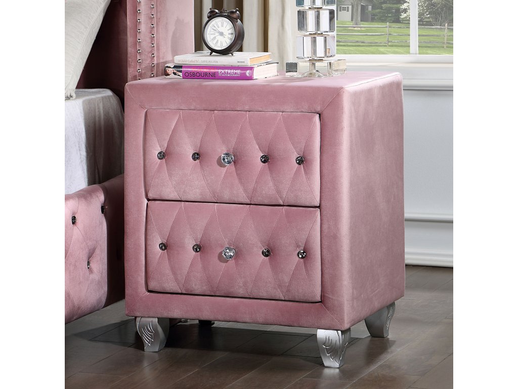 Nightstand, Pink - main image
