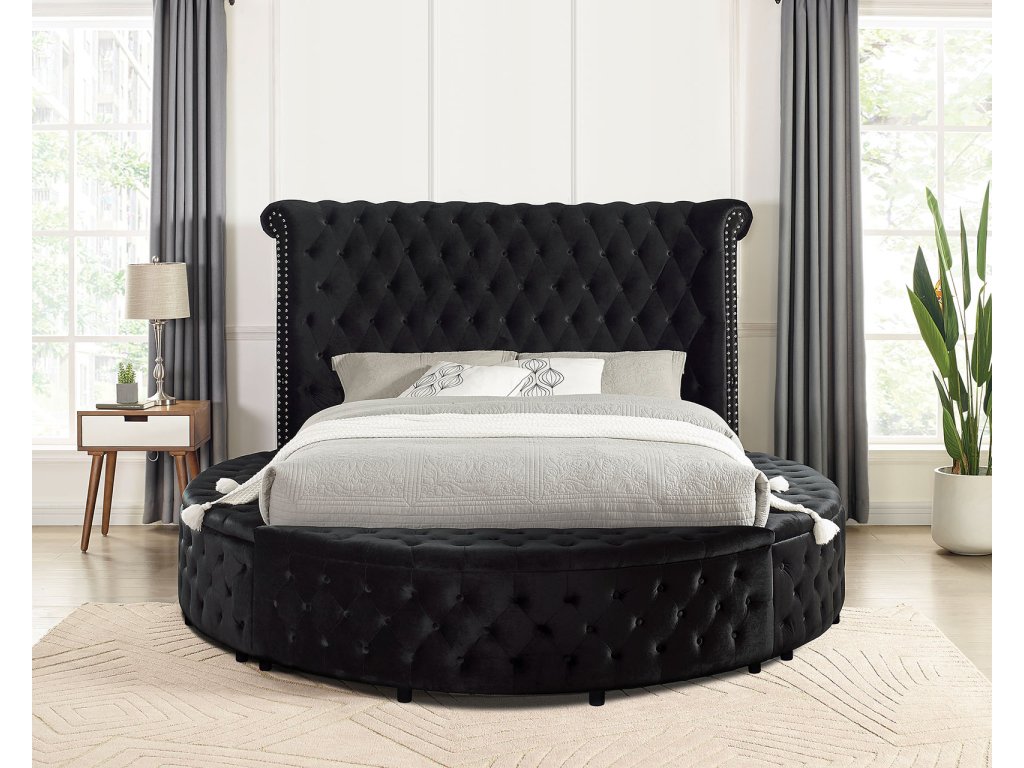 Queen Bed, Black - image 5
