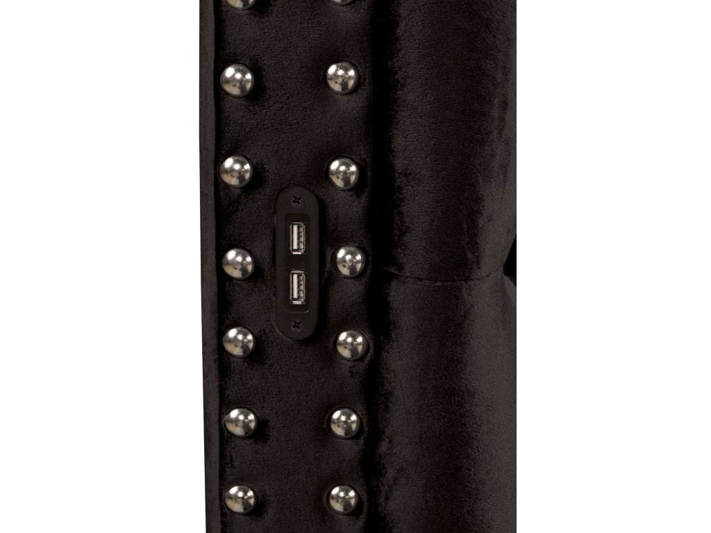 Queen Bed, Black - image 3