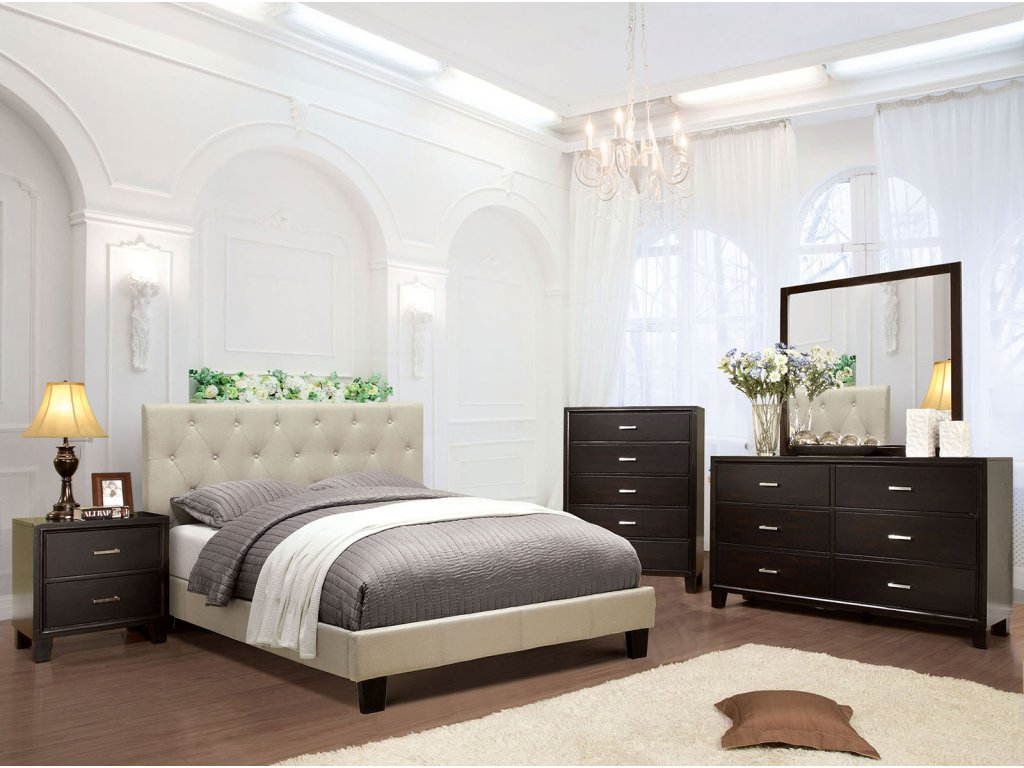 Full Bed, Ivory - image 1