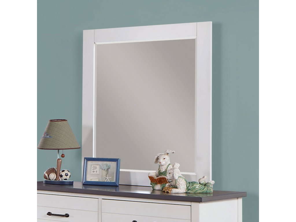 Mirror, White/Gray - main image