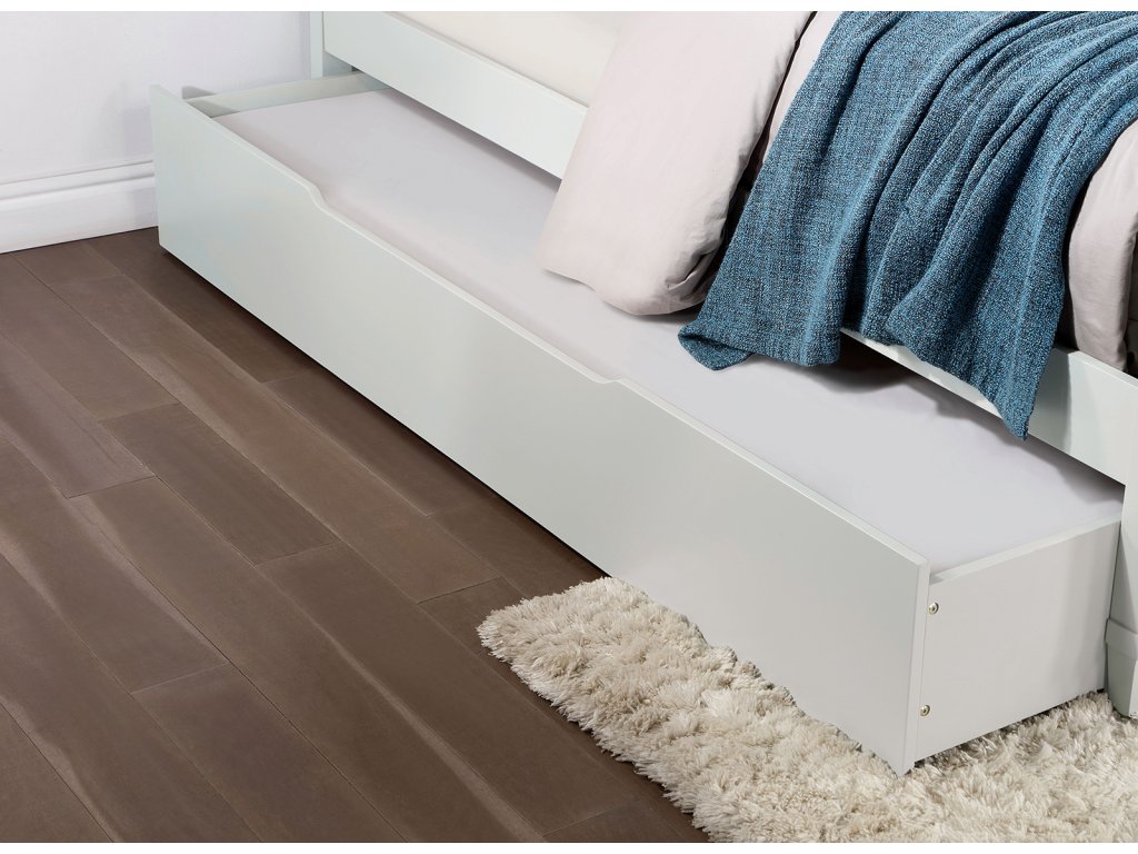 Twin Bed, White - image 3