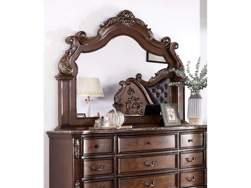 Mirror, Brown Cherry - main image