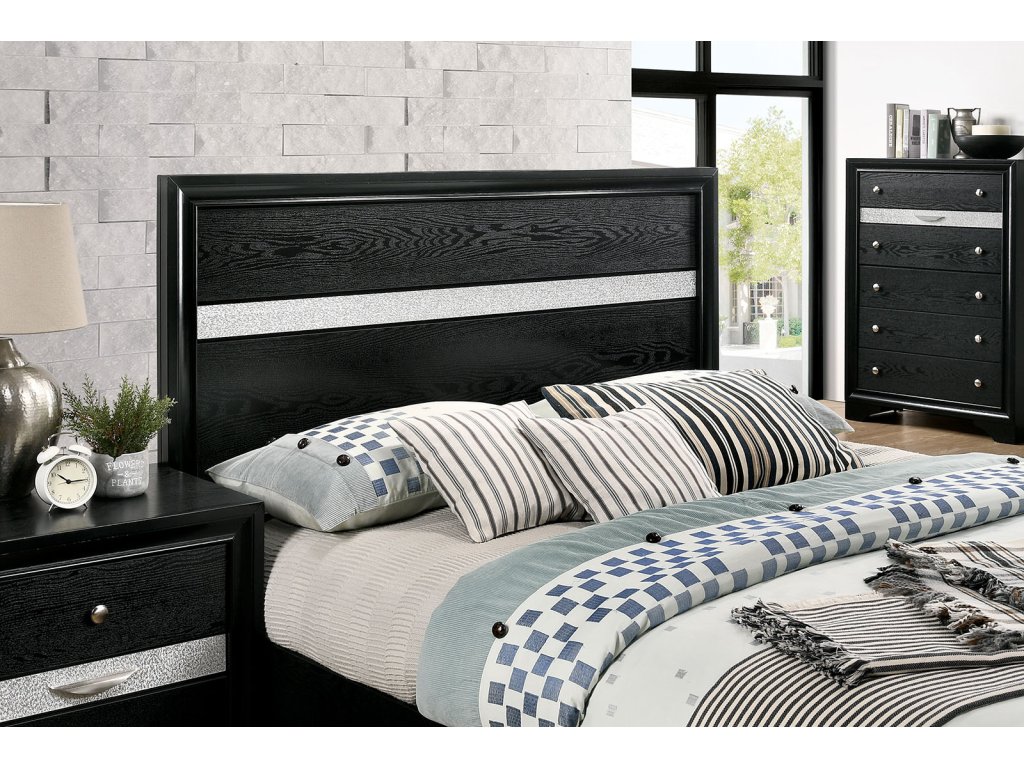 Queen Bed, Black - image 2