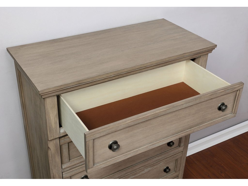 Cal.King Bed, Gray - image 2