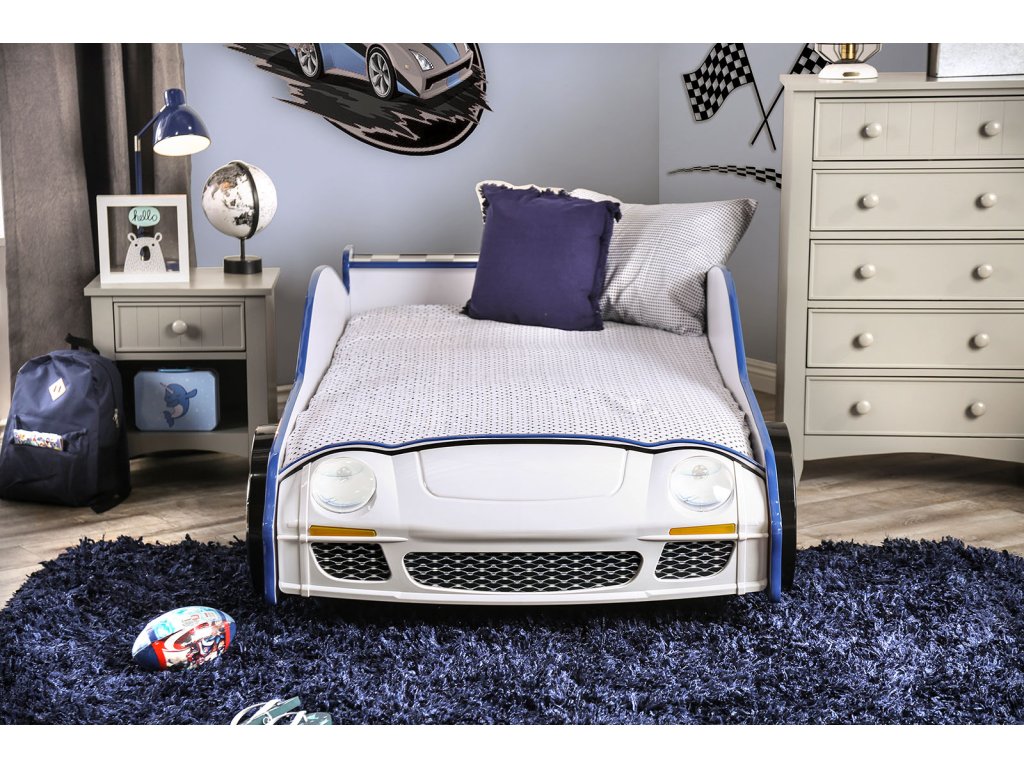 Twin Bed, Blue - image 2