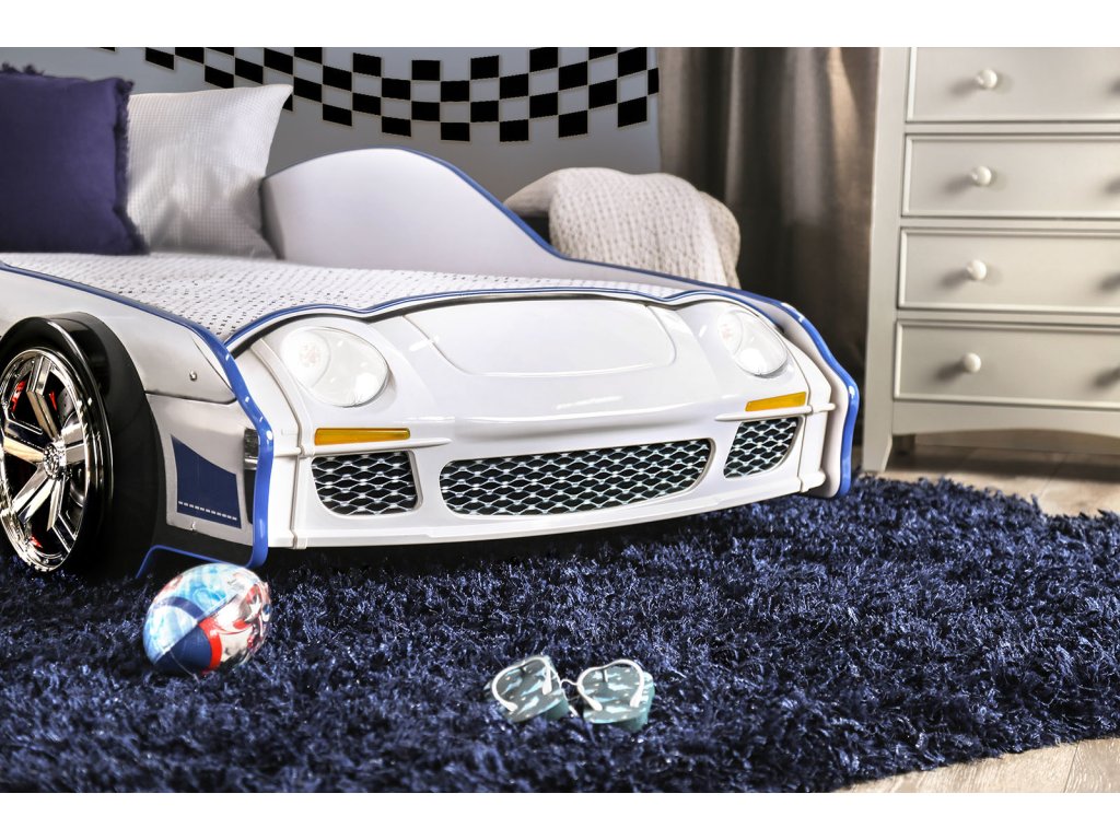 Twin Bed, Blue - image 5