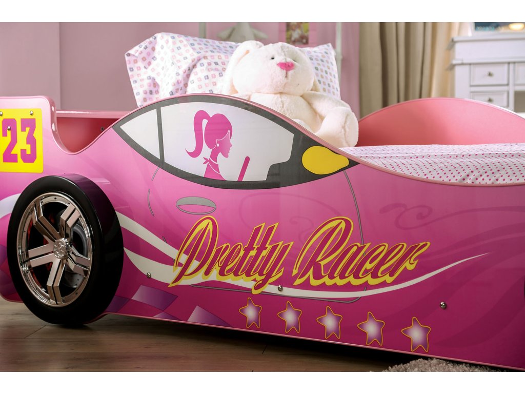 Twin Bed, Pink - image 2