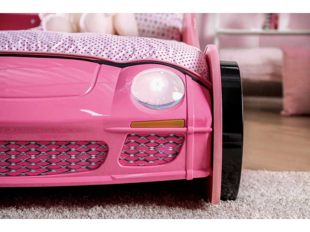 Twin Bed, Pink - image 1