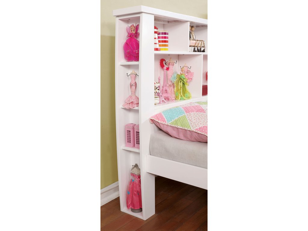 Twin Bed, White - image 4