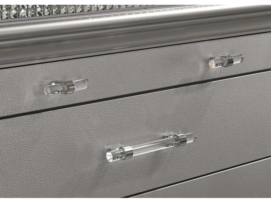 Nightstand, Silver - image 3