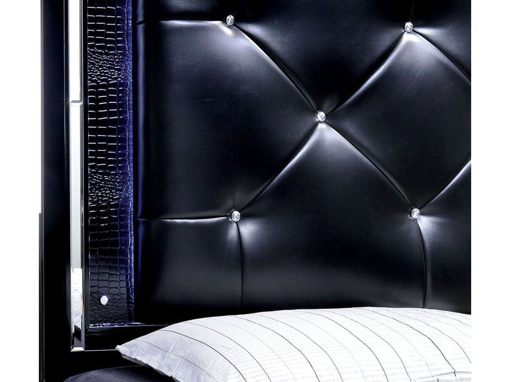 Queen Bed, Black - image 3