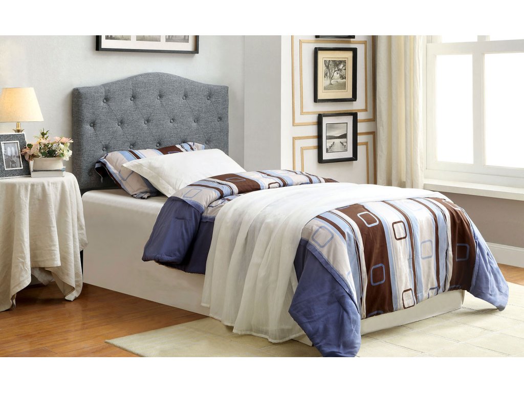 Queen/Full Headboard, Gray - image 1