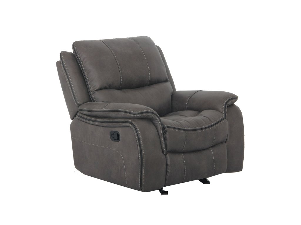 Glider Recliner, Dark Gray - image 4