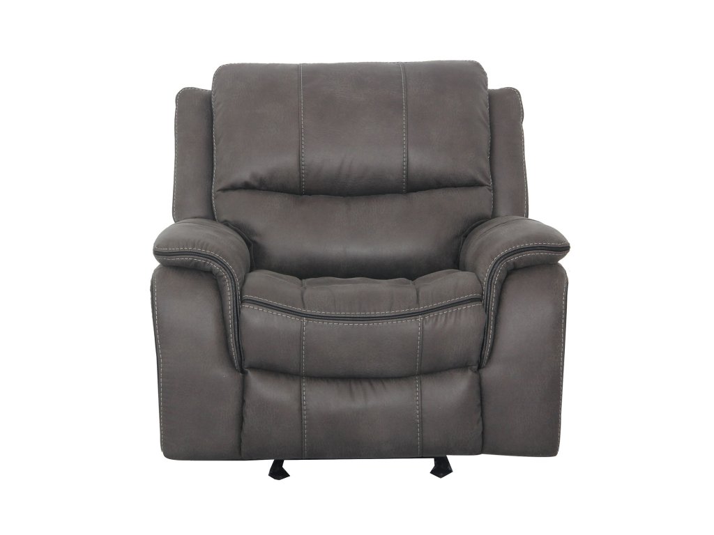 Glider Recliner, Dark Gray - image 5