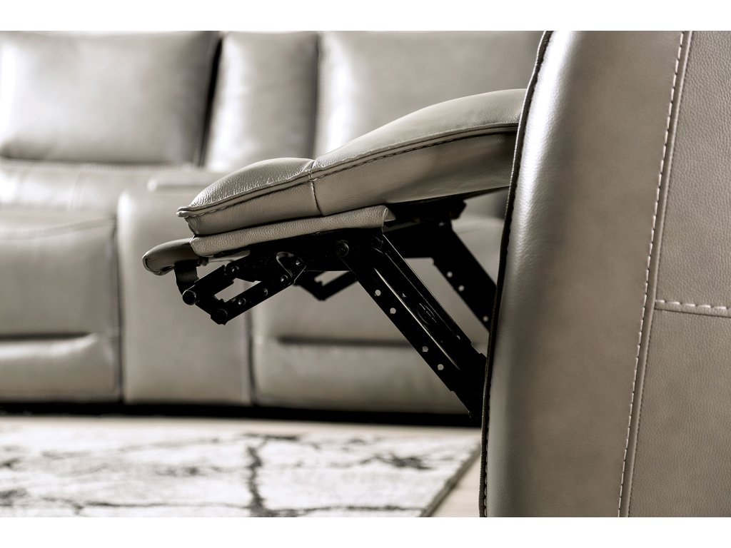 Power Recliner, Gray - image 4