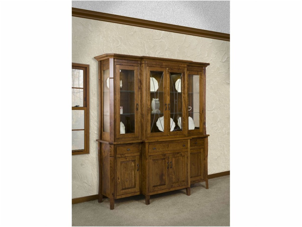 Townline Candice 4 Door Hutch Hutch Cabinet, alternate view 1