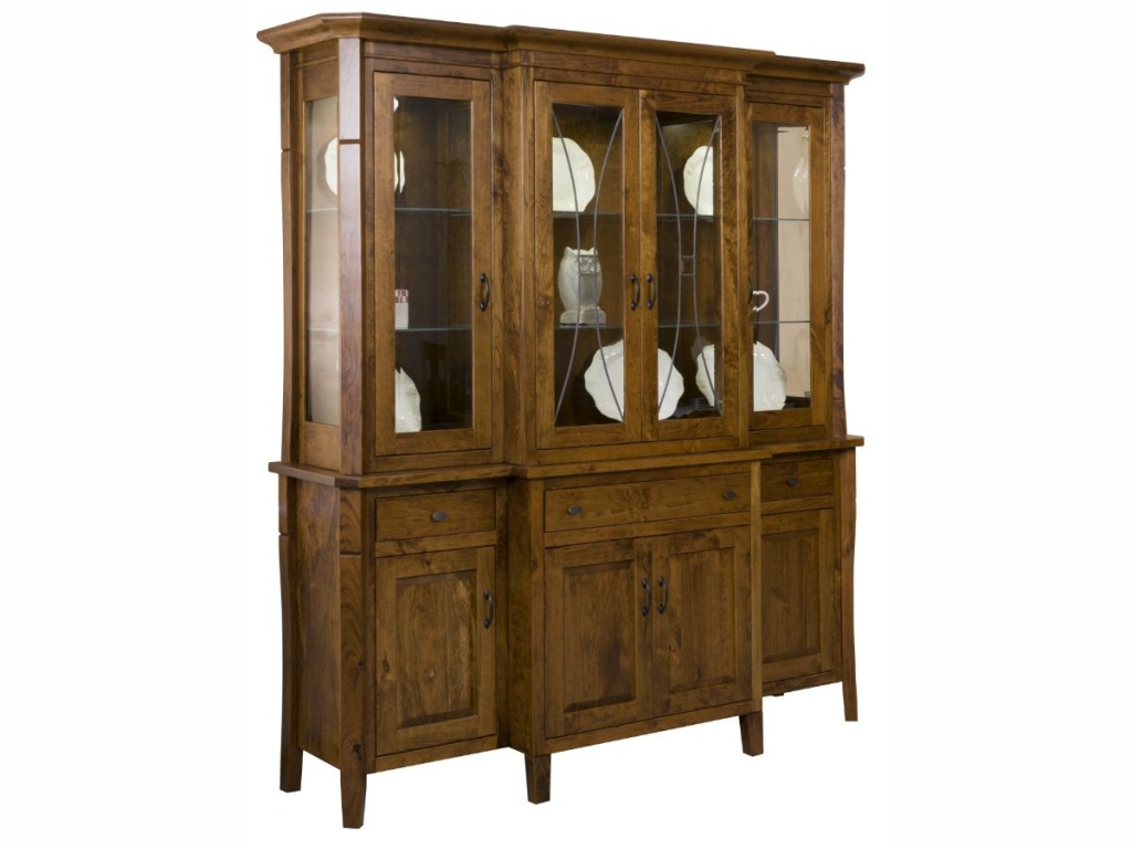 Townline Candice 4 Door Hutch Hutch Cabinet, primary thumbnail