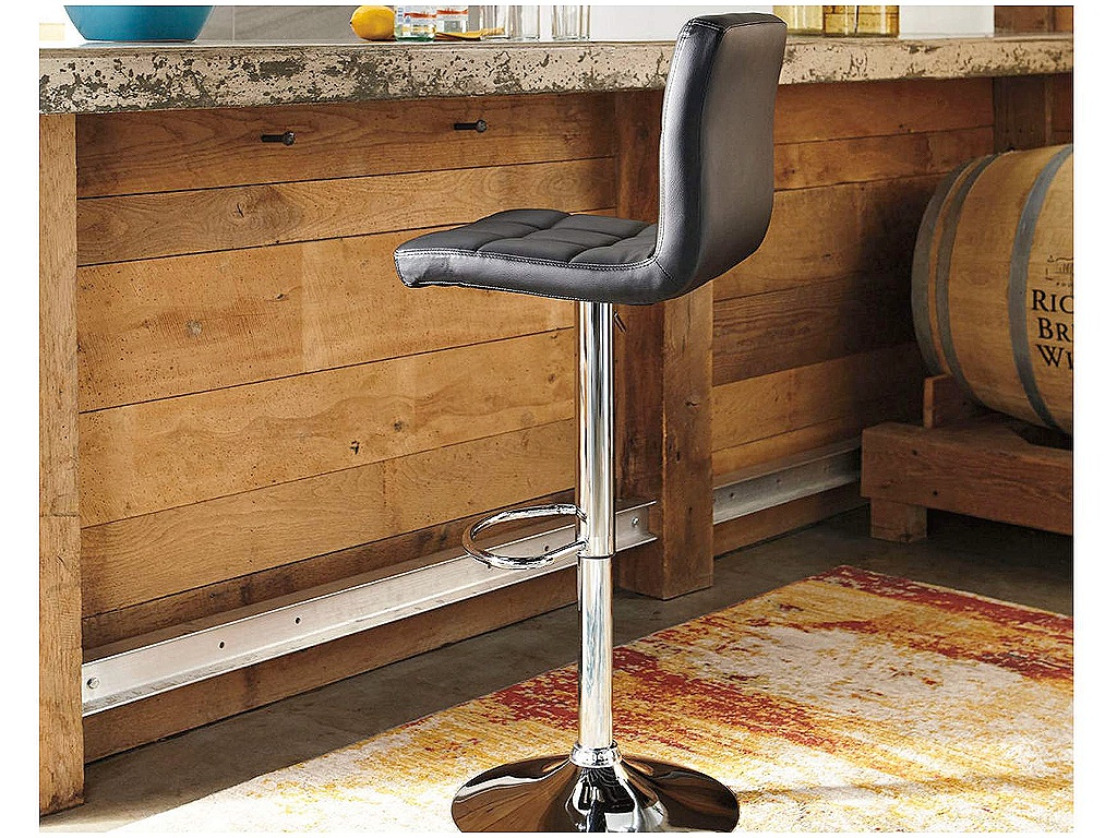 Bellatier Adjustable Height Bar Stool (Set of 2) - image 1