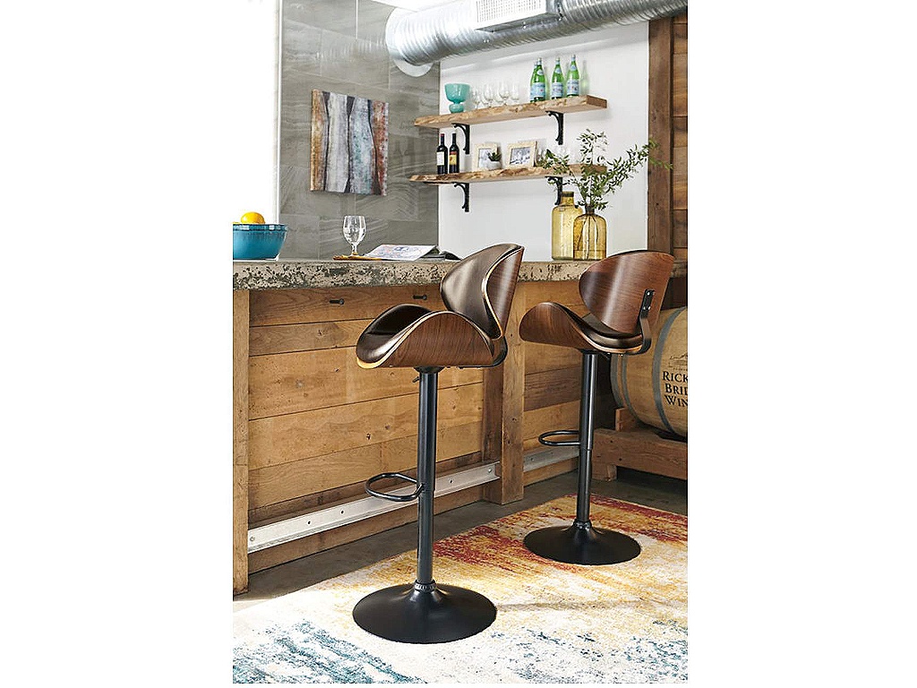 Bellatier Adjustable Height Bar Stool - image 4