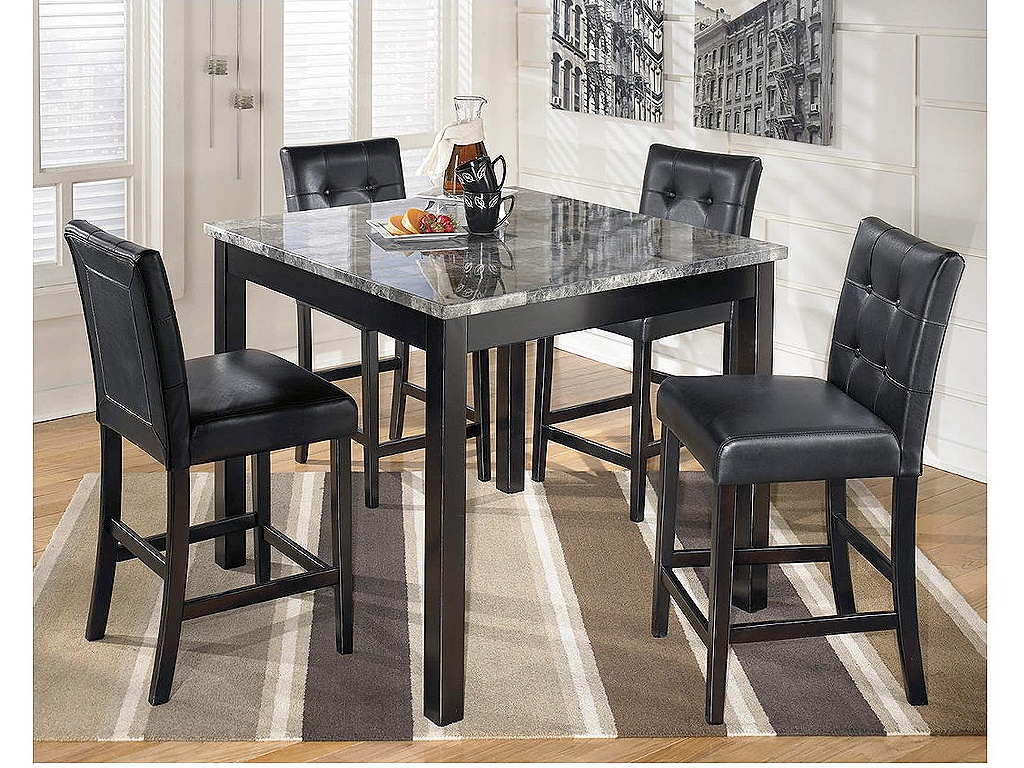 Maysville Counter Height Dining Table and Bar Stools (Set of 5) - image 1
