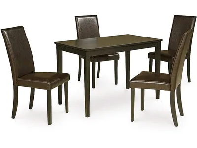 Kimonte Dining Table and 4 Chairs