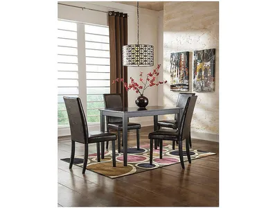 Kimonte Dining Table and 4 Chairs