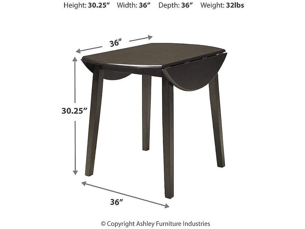 Hammis Dining Drop Leaf Table - image 3