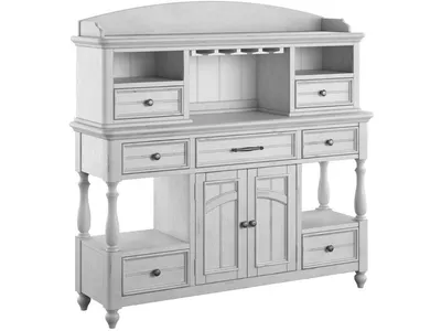 New Haven - 2Pc - Server & Hutch Set