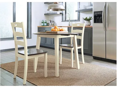 Woodanville Dining Table with 2 Chairs