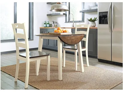 Woodanville Dining Table with 2 Chairs