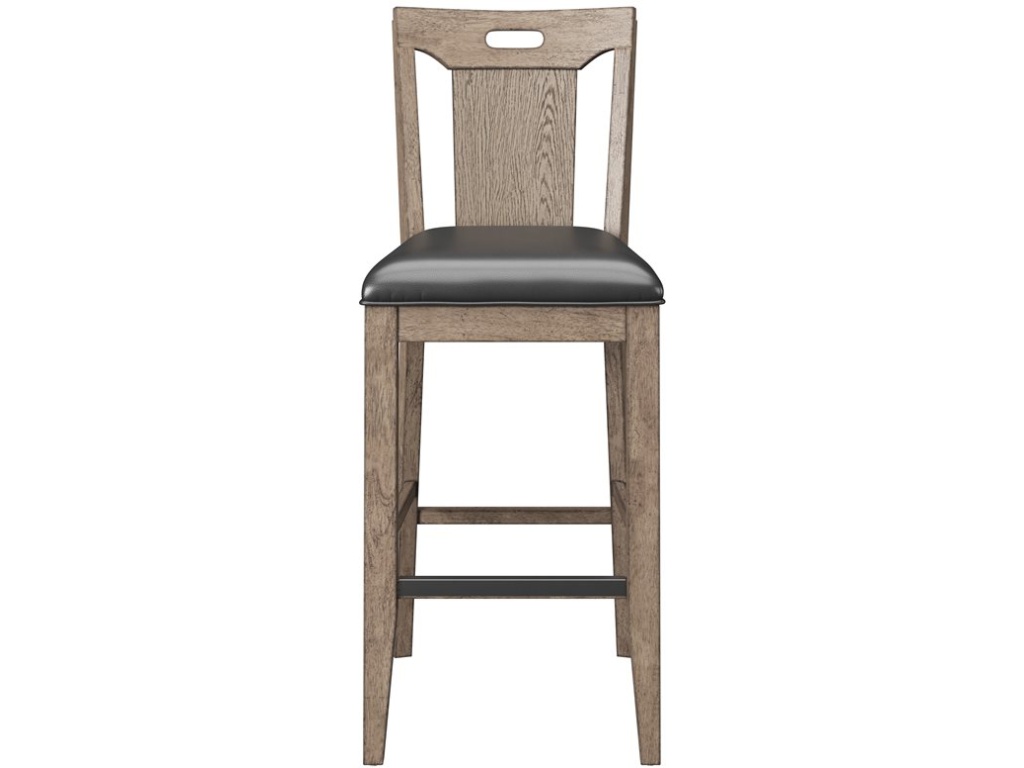 Slat Back Bar Stool - image 1