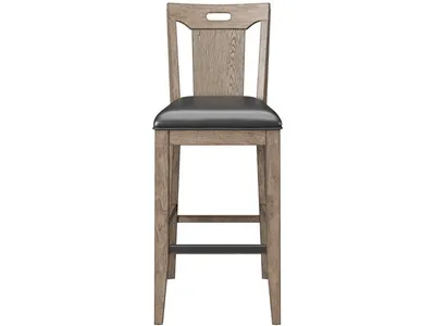 Slat Back Bar Stool