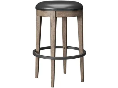 Round Backless Bar Stool