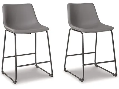 Centiar Counter Height Bar Stool (Set of 2)