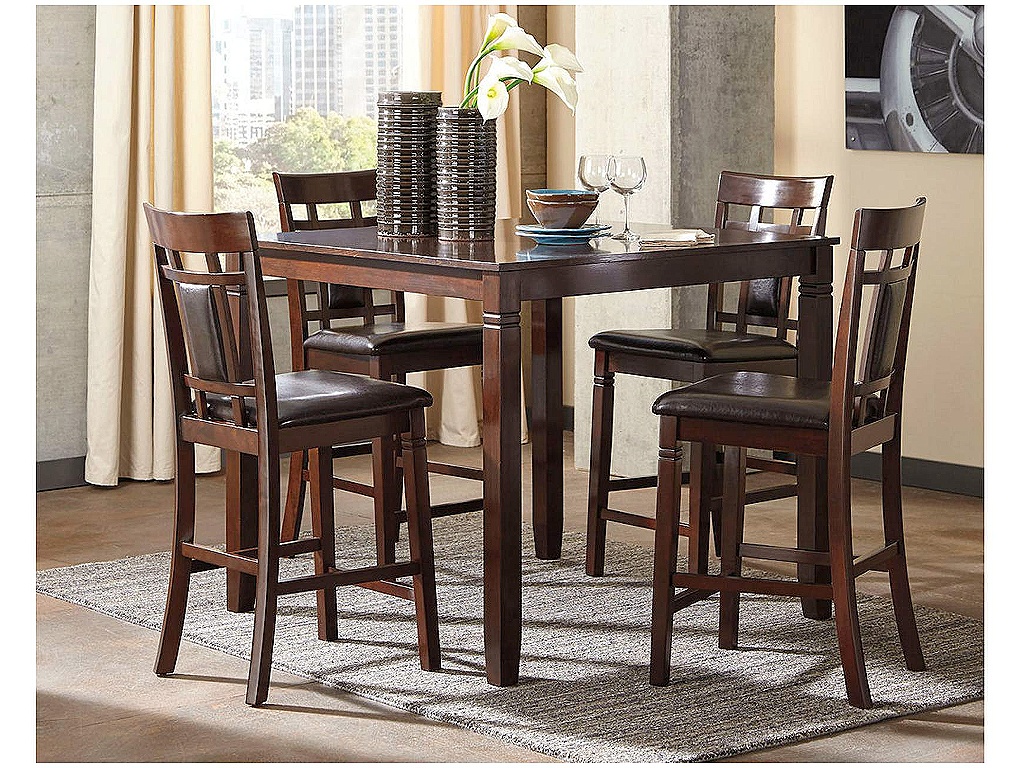 Bennox Counter Height Dining Table and Bar Stools (Set of 5) - image 1