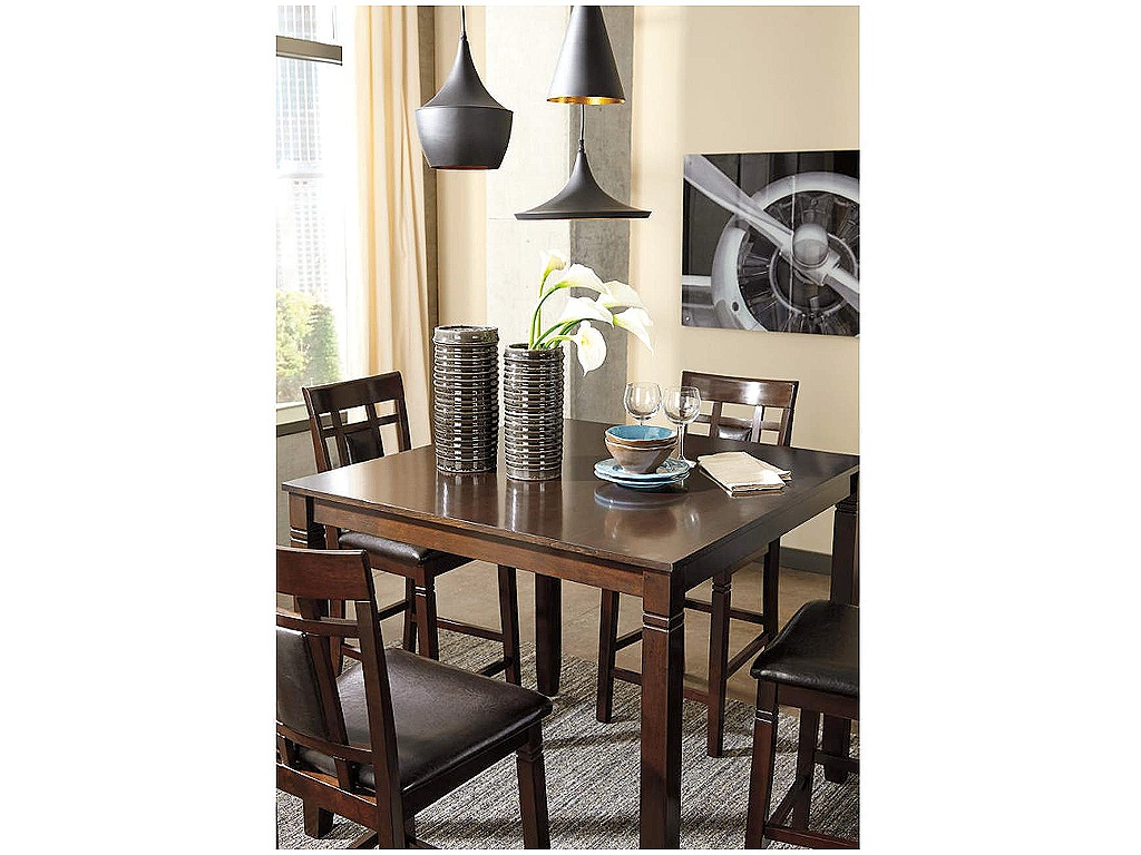 Bennox Counter Height Dining Table and Bar Stools (Set of 5) - image 2