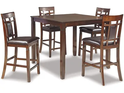 Bennox Counter Height Dining Table and Bar Stools (Set of 5)