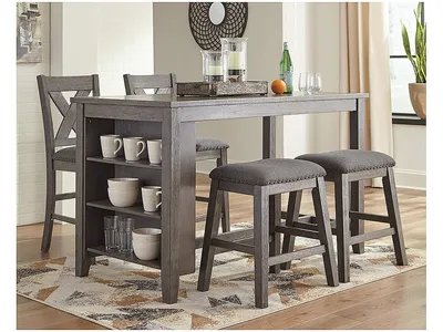 Caitbrook Counter Height Dining Table and 4 Barstools - Alternative View