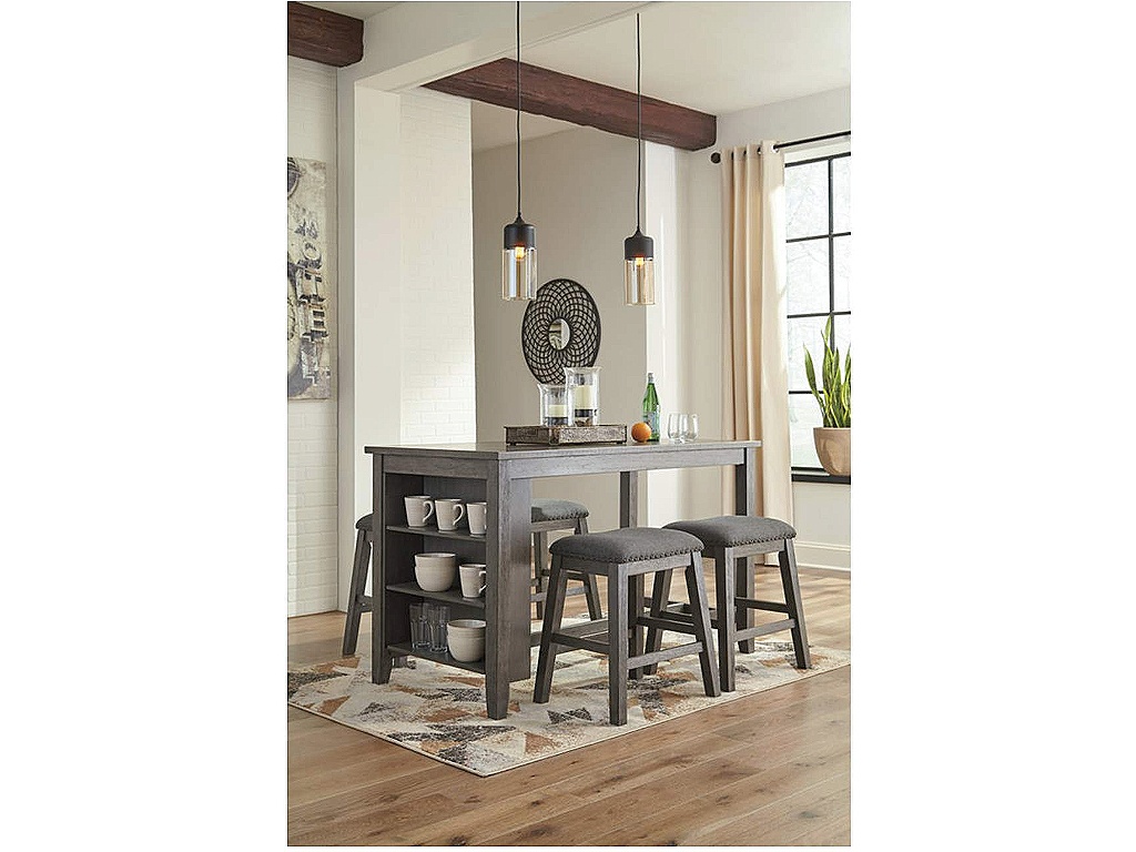Caitbrook Counter Height Dining Table and 4 Barstools - main image