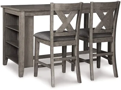 Caitbrook Counter Height Dining Table and 2 Barstools - Alternative View