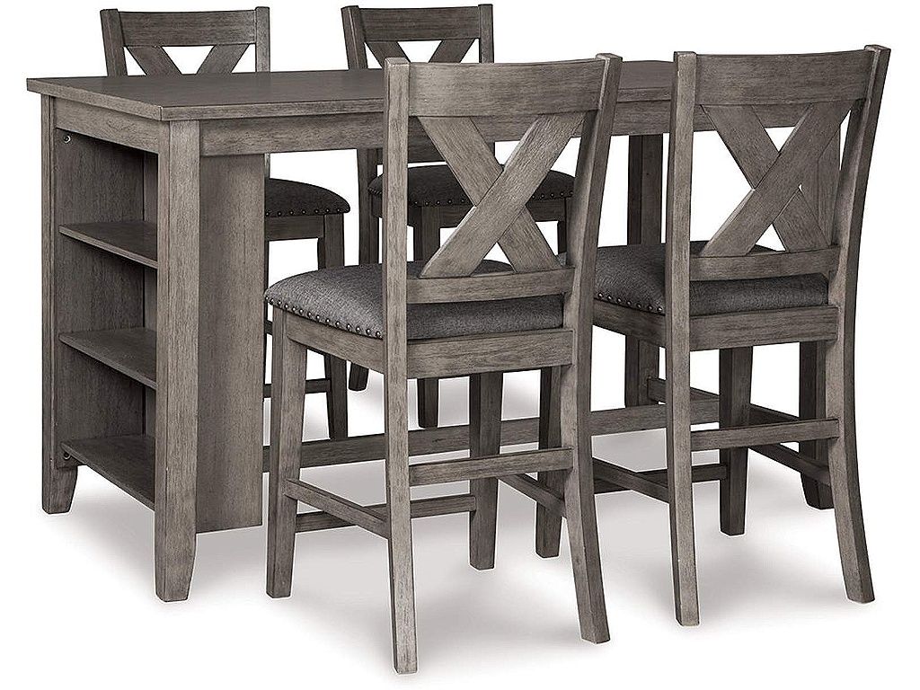 Caitbrook Counter Height Dining Table and 4 Barstools - main image