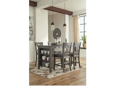 Caitbrook Counter Height Dining Table and 4 Barstools - Alternative View