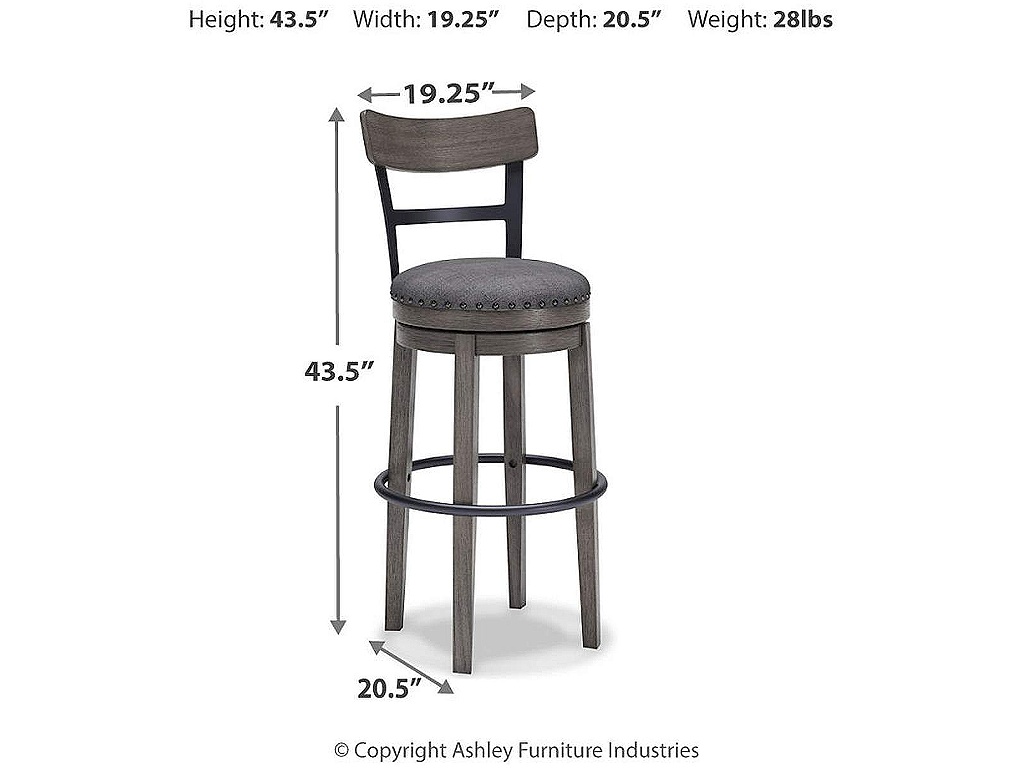 Caitbrook Bar Height Bar Stool - image 3