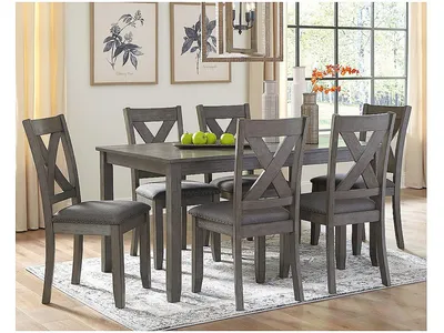 Caitbrook Dining Table and Chairs (Set of 7)