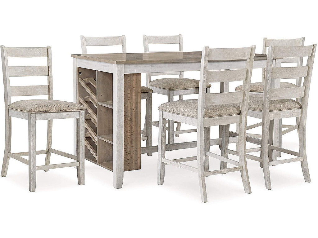 Skempton Counter Height Dining Table and 6 Barstools - main image