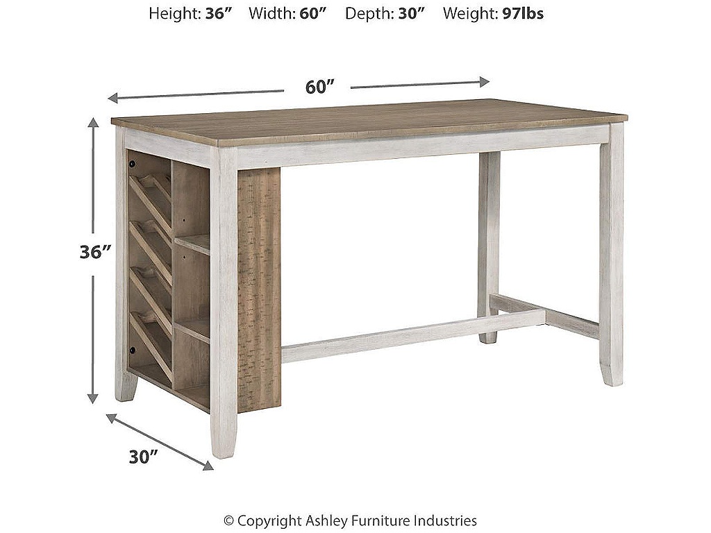 Skempton Counter Height Dining Table and 6 Barstools - image 10