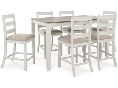 Skempton Counter Height Dining Table and Bar Stools (Set of 7)